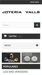 Mobile Screenshot of joyeriavalls.com